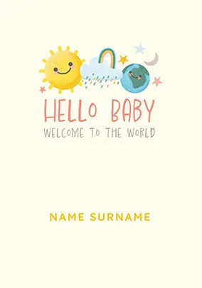 Baby cards